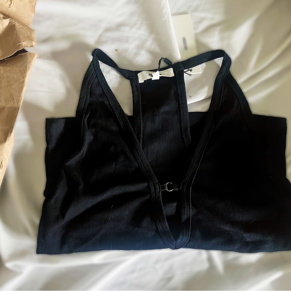 Joah Brown Plunge Racerback Tank - Picture 5 of 7